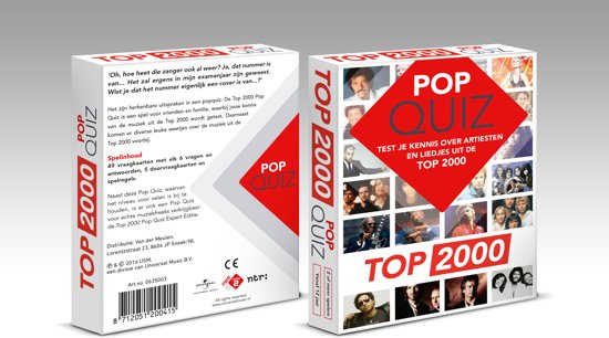 Thumbnail van een extra afbeelding van het spel Top 2000 Pop Quiz