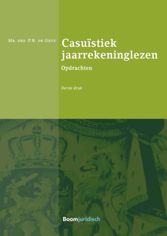 Boom Juridische studieboeken - Casuïstiek jaarrekeninglezen set