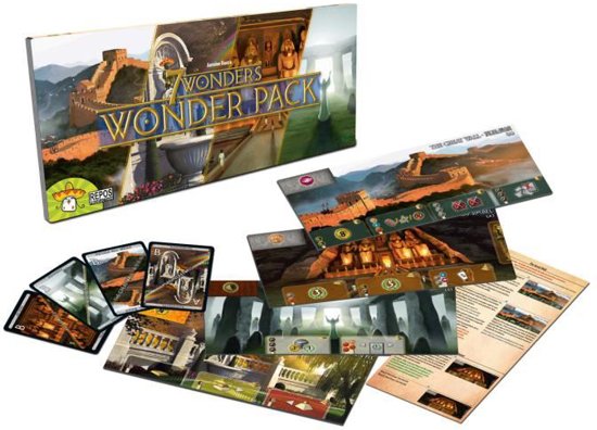 Thumbnail van een extra afbeelding van het spel 7 Wonders Wonder Pack