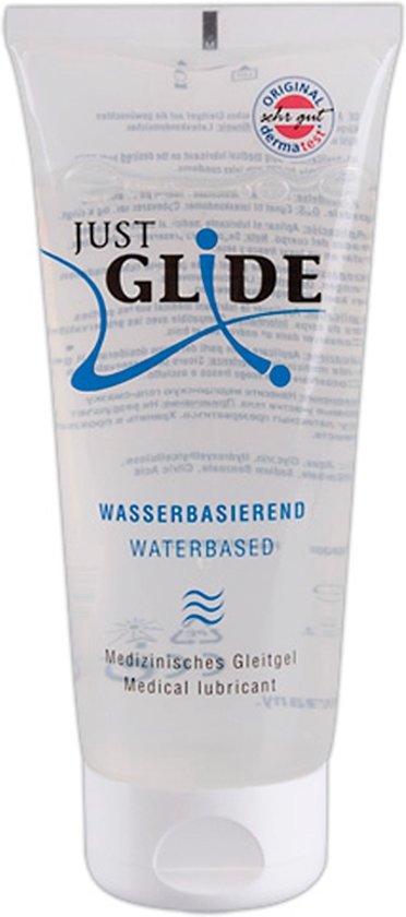 Just Glide Glijmiddel op Waterbasis 200 ml