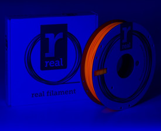 REAL Filament PLA fluoriserend oranje 1.75mm (500g)