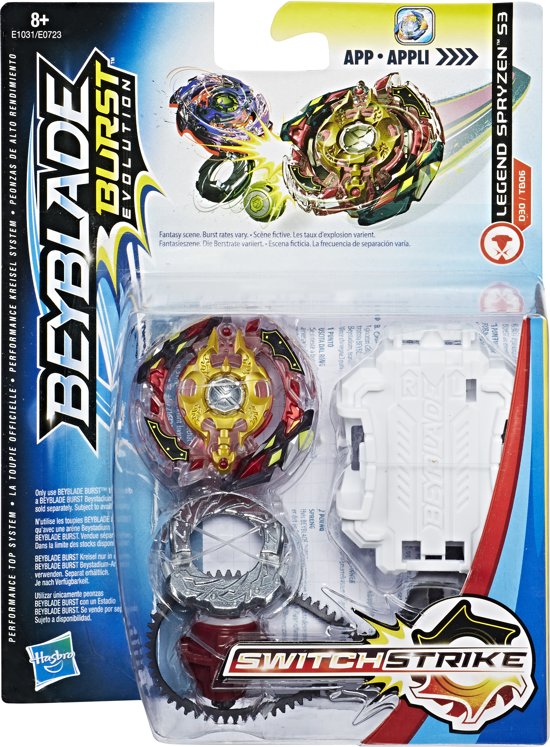 bol.com | Beyblade Burst Starter Pack Spryzen S3, Hasbro | Speelgoed