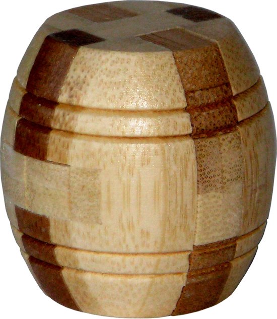 Afbeelding van het spel 3D Bamboo Breinpuzzel Barrel