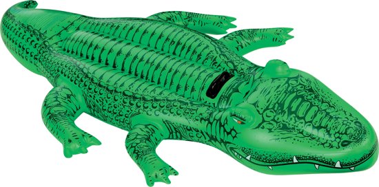 Image result for opblaas krokodil
