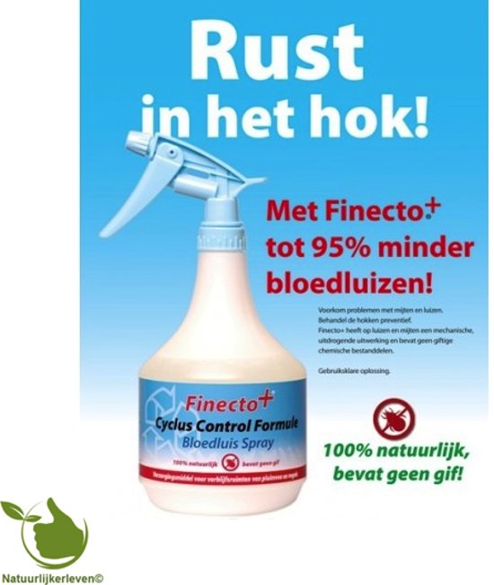 Finecto+ 5 liter omgevingspray tegen bloedluis