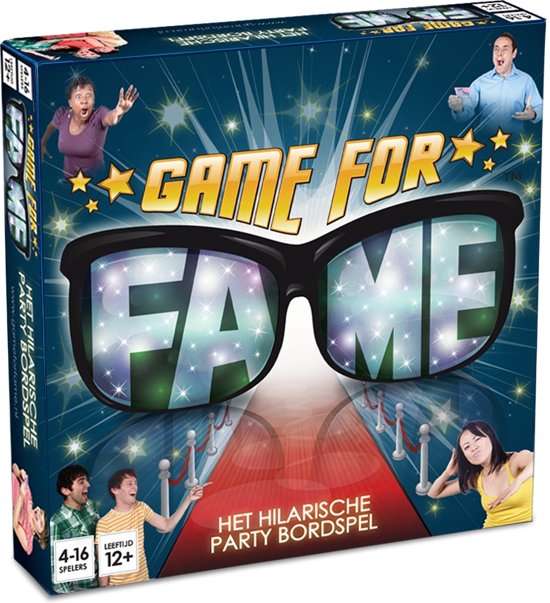Afbeelding van het spel Game for Fame - bordspel - het grappige partyspel voor vrienden, volwassenen en families!