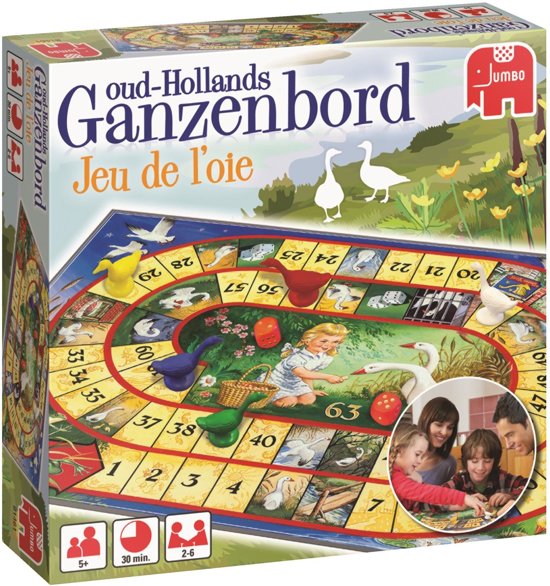 Afbeelding van het spel Jumbo Oud-Hollands Ganzenbord