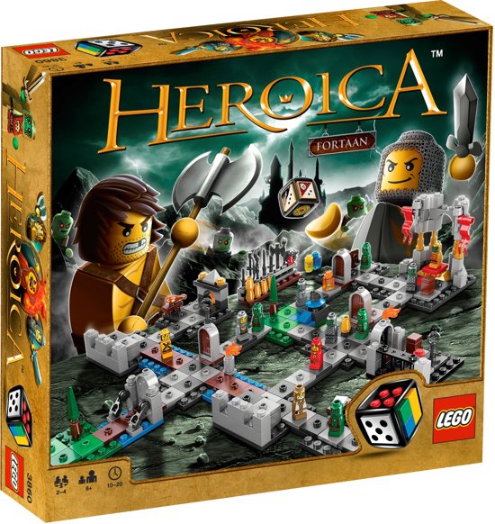 Afbeelding van het spel LEGO Spel HEROICA Slot Fortaan - 3860