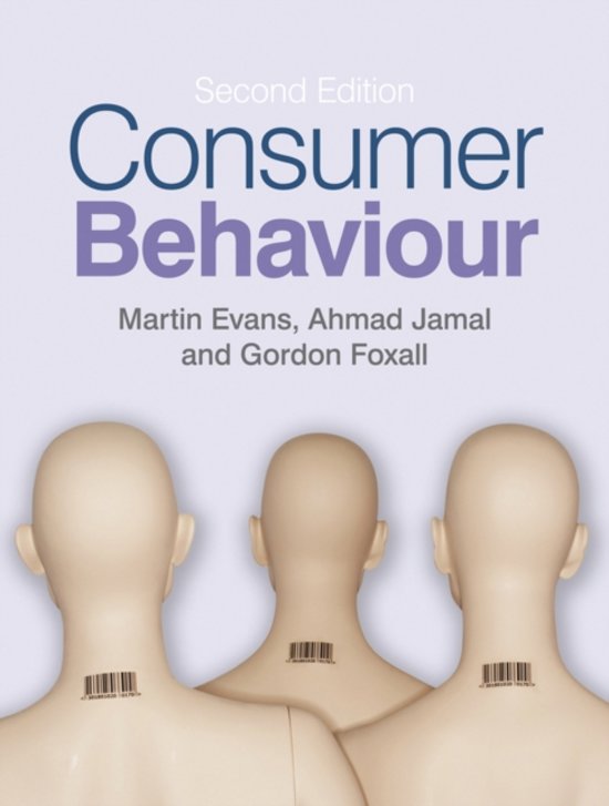 Mens en product - Consumer Behaviour H1 - H9 (  relevant voor tentamen)