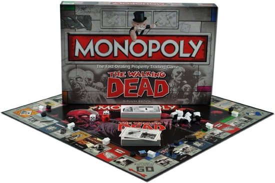 Thumbnail van een extra afbeelding van het spel Monopoly Walking Dead - Bordspel - Engelstalig
