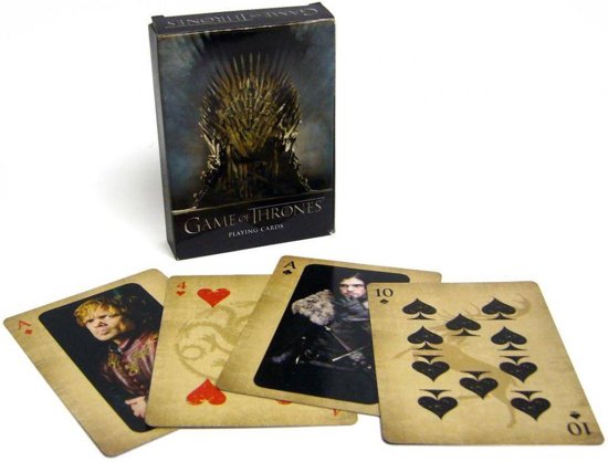 Afbeelding van het spel Game Of Thrones Poker Cards (Dh)