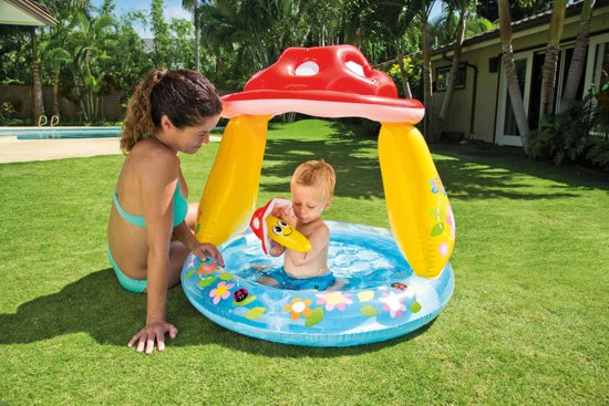 Intex Paddenstoel Baby Zwembad