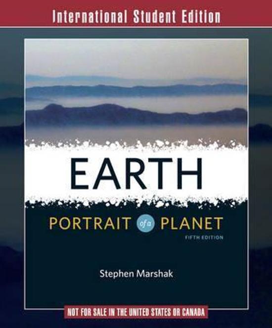 Earth Portrait of a Planet 5E International Student Edition
