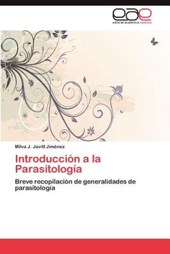 Introduccion a la Parasitologia