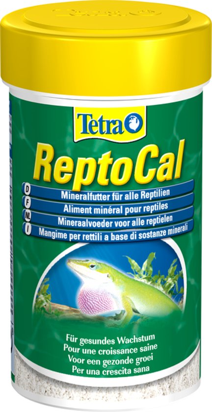 Tetra Reptocal calcium fosfor vitamine D3 100ml  voor schildpadden en alle reptielen