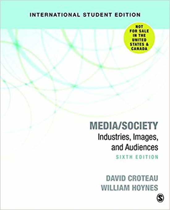 Summary Media Industries and Audiences