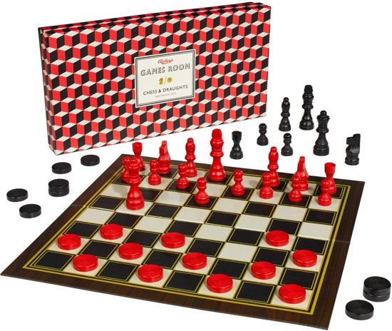 Afbeelding van het spel Ridley's Games Room Chess & Checkersset