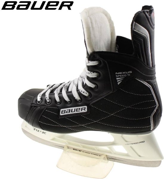 Nexus 100 Skate Sr 12 Zwart Hockey Schaatsen Uniseks