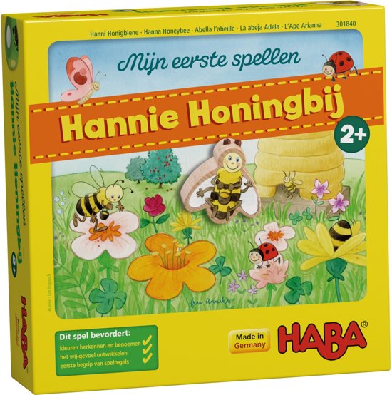 Afbeelding van het spel Haba Mijn eerste spellen - Hannie Honingbij 301840