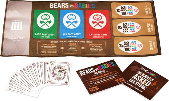 Thumbnail van een extra afbeelding van het spel Bears vs Babies - Kaartspel - Engelstalig