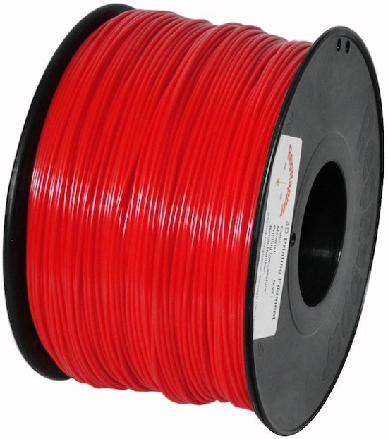 1.75mm rood ABS filament