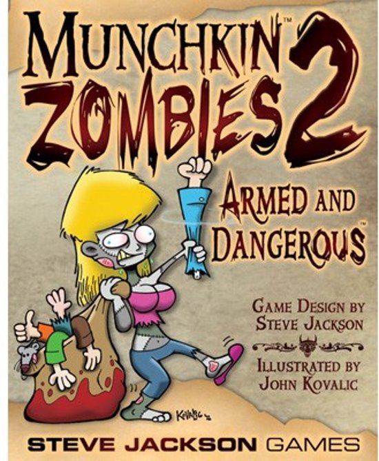 Afbeelding van het spel Munchkin Zombies 2: Armed and Dangerous