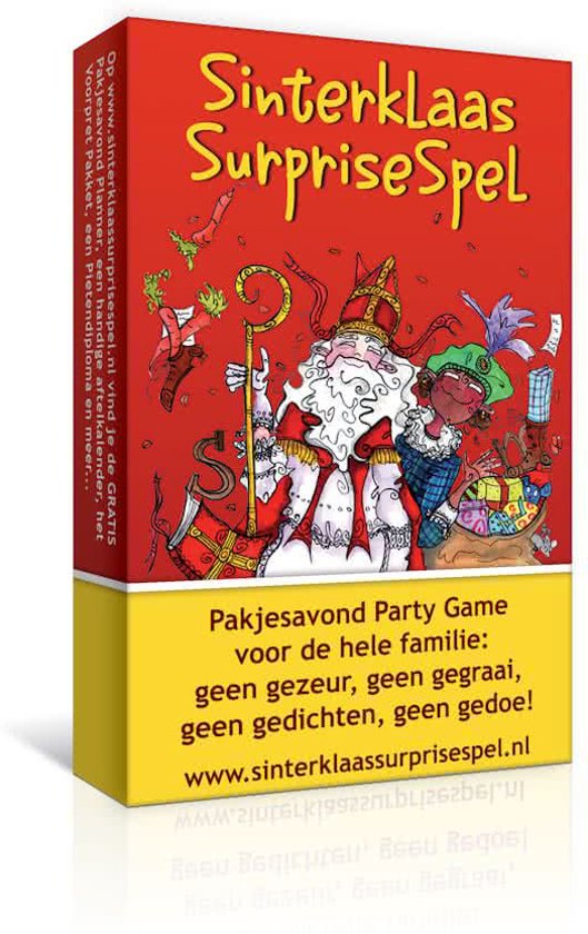 Afbeelding van het spel Sinterklaas Surprisespel - familiespel - 3+