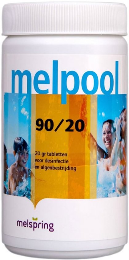Melpool Chloortabletten 20 gram 90 /20 1kg