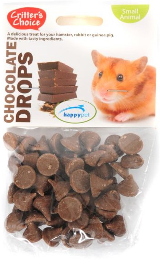 Critter's Choice Konijnensnoepjes - Knaagdiersnack - Chocolate Drops