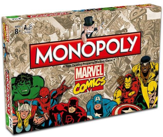Afbeelding van het spel Monopoly - Marvel Comics - Bordspel