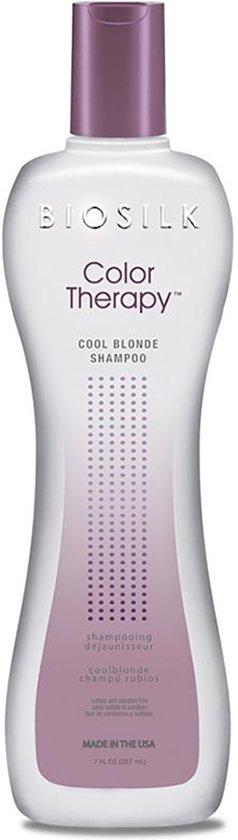 Foto van BIOSILK Color Therapy Cool Blonde Shampoo, 355ml