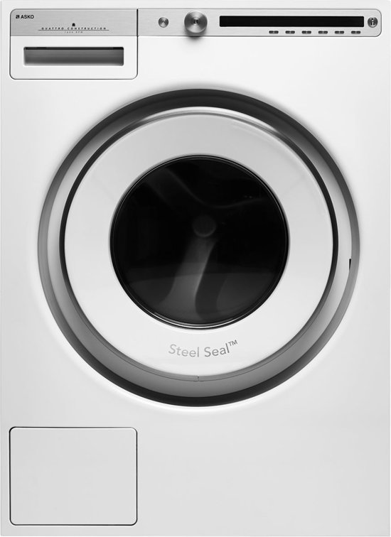 Asko W4086C.W Vrijstaand Voorbelading 8kg 1600RPM A+++ Wit wasmachine