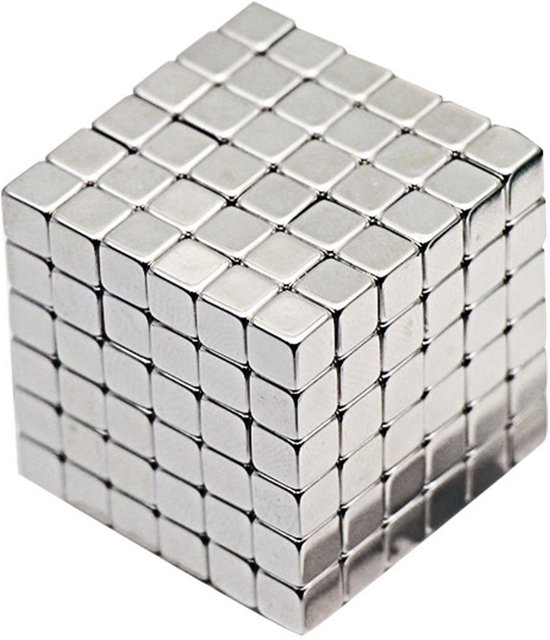 Thumbnail van een extra afbeelding van het spel Magnetische Kubus | Magnetic Cubes | 216 Magnetische Friemel Speel Kubussen | Neo Cube
