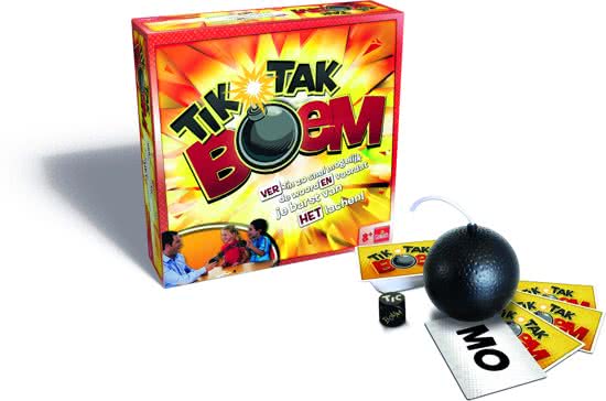 Thumbnail van een extra afbeelding van het spel Tik Tak Boem - Kaartspel