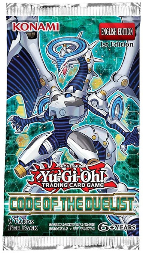 Afbeelding van het spel Yu-Gi-Oh! 3 Booster pakjes Code of the Duelist