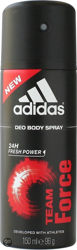 Foto van 2 stuks adidas team force deodorant spray 150ml
