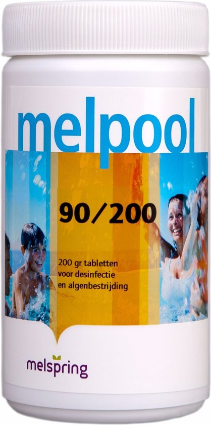 Melpool 90/200 Chloortabletten 1 kg Stabiel