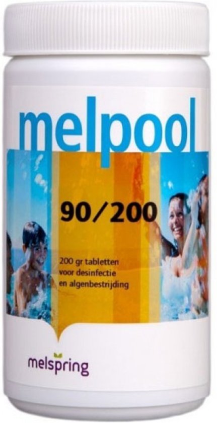 Melpool 90/200 Chloortabletten 1 kg Stabiel