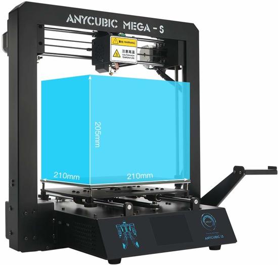 bol.com | Anycubic 3D Mega-S nieuwe 3D-printer