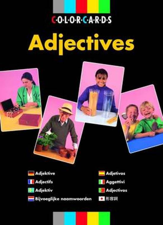 Afbeelding van het spel Adjectives Colorcards