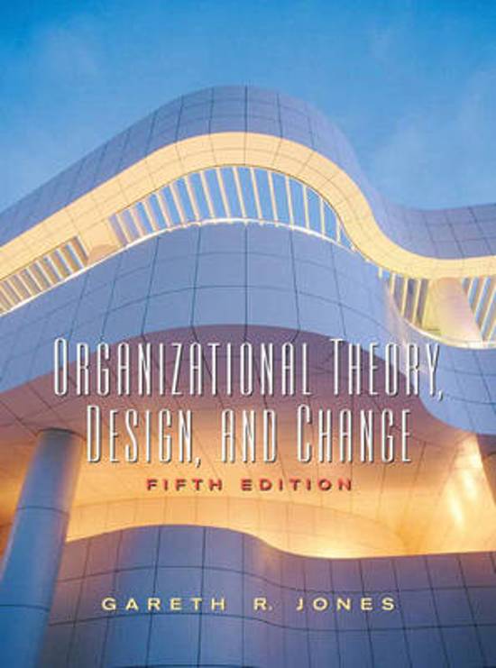 Revamp Your Study Approach: The [Oraganizational Theory ,design,And change,Jones,5e] 2023 Test Bank