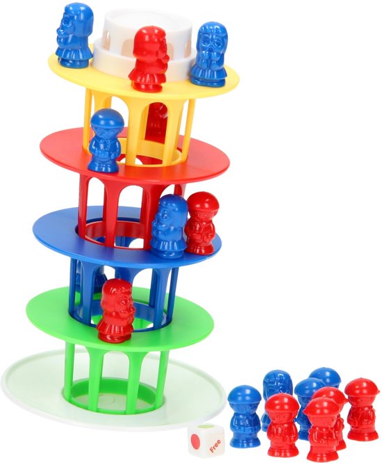 Afbeelding van het spel Balanstoren - Toren van Pisa - Spannend Evenwichtsspel - Reisspel