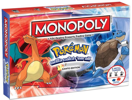 Afbeelding van het spel Monopoly Pokémon Kanto Edition