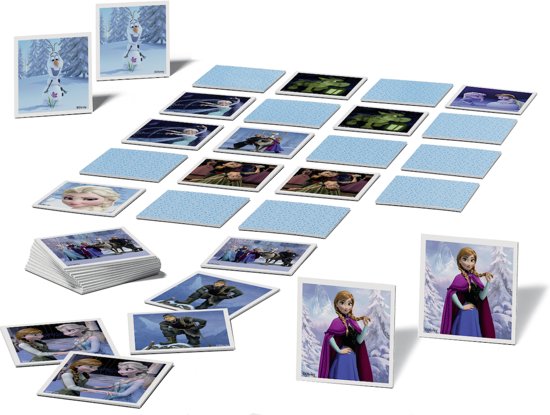 Thumbnail van een extra afbeelding van het spel Ravensburger Disney Frozen memory®