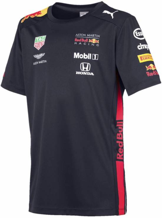 Max Verstappen Red Bull Racing Teamline Shirt Kids 2019  140