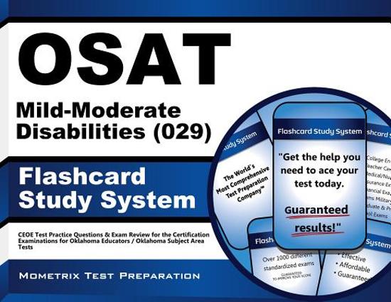 Afbeelding van het spel Osat Mild-moderate Disabilities 029 Flashcard Study System