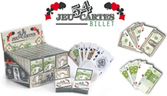 Afbeelding van het spel speelkaarten 100 Euro