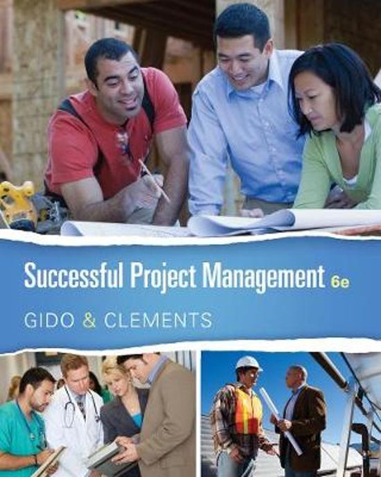 Test Bank for Successful Project Management, 6th Edition by Jack Gido, James P. Clements