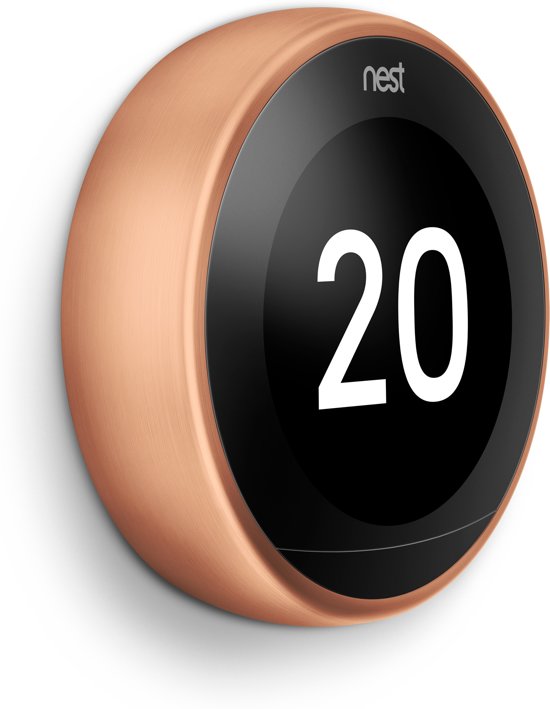 Nest Learning Thermostat V3 Premium Koper