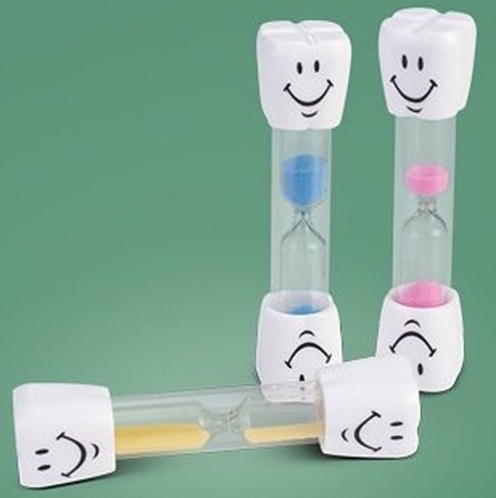 Afbeelding van het spel Zandloper voor het tandenpoetsen (roze)